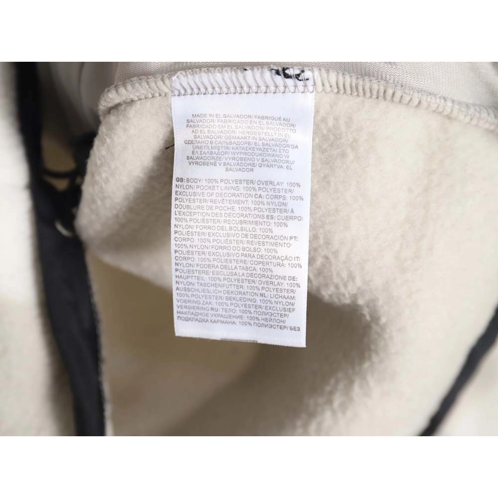 The North Face x KAWS North Face joint model FW23 1995 Denali Logo printed color block zipper fleece longsleeved jacket,The Nort