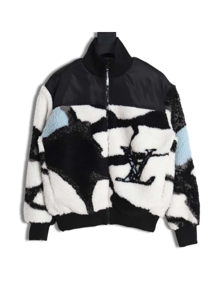 Louis Vuitton Louis Vuitton ski series lamb wool jacket,Louis Vuitton Jacket,Jacket,APPAREL