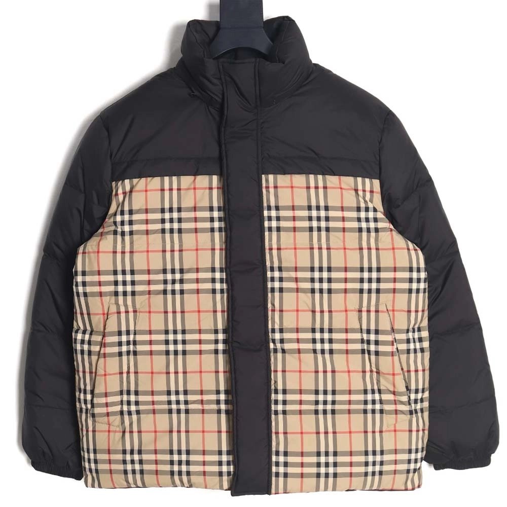 Burberry BBR 23FW plaid reversible down jacket,Burberry Jacket,Jacket,APPAREL