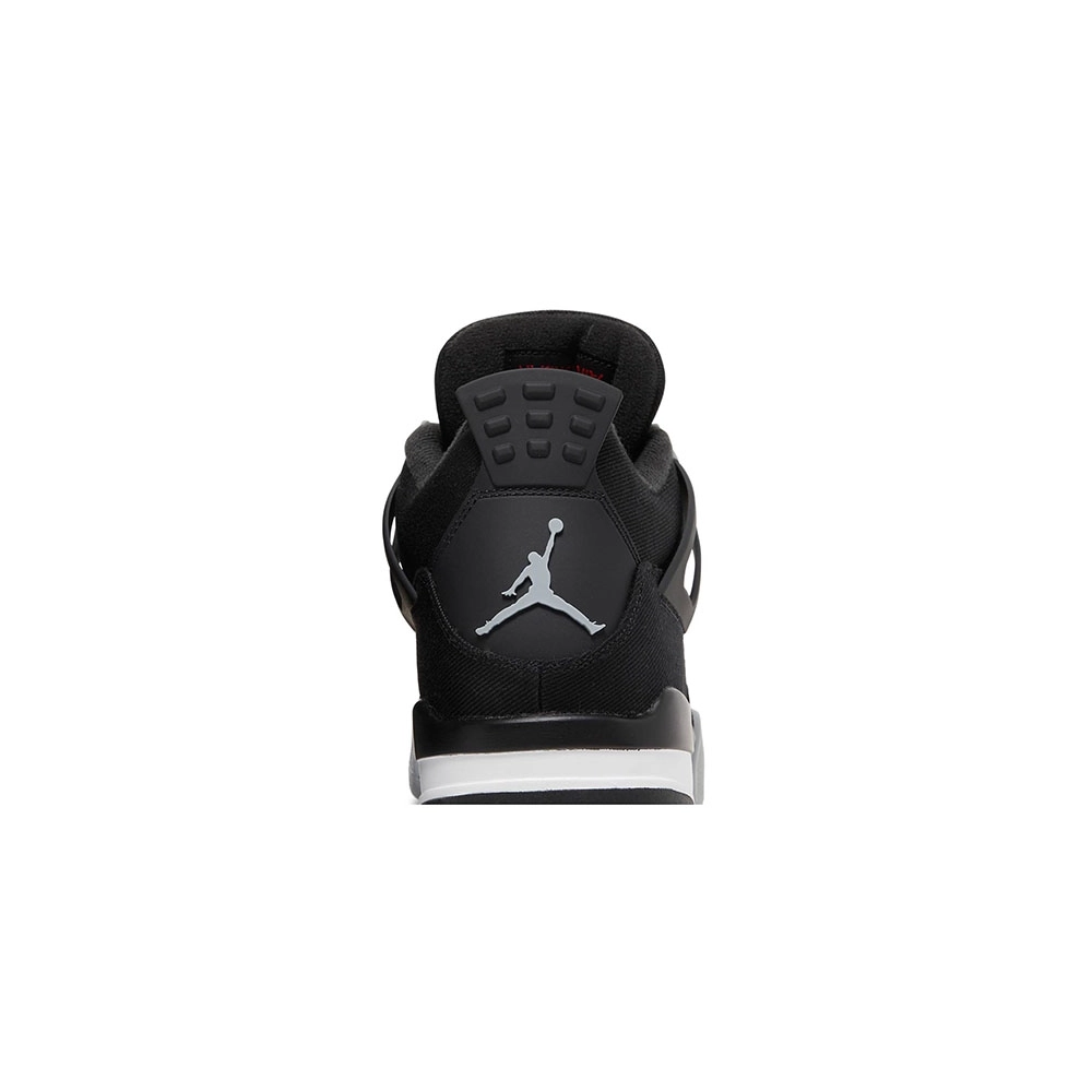 AIR JORDAN 4 RETRO BLACK CANVAS DH7138 006,AIR JORDAN 4,Air Jordan