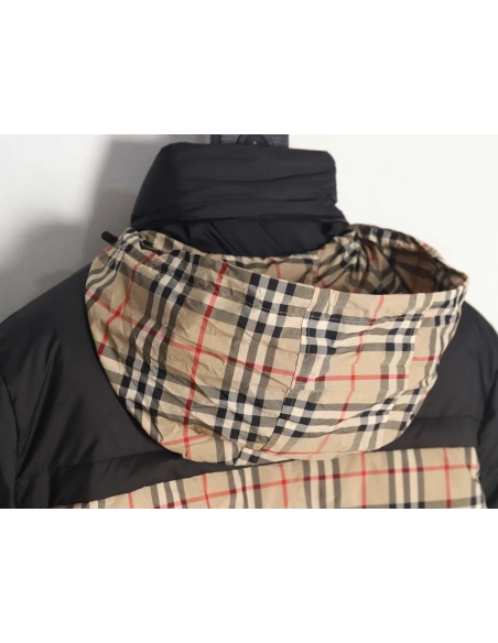 Burberry BBR 23FW plaid reversible down jacket,Burberry Jacket,Jacket,APPAREL