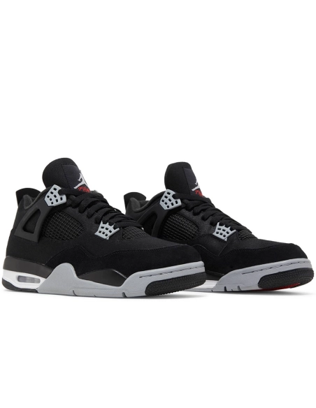 AIR JORDAN 4 RETRO BLACK CANVAS DH7138 006,AIR JORDAN 4,Air Jordan