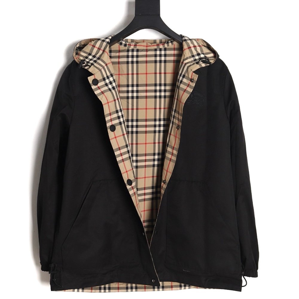 BURBERRY 23FW new war horse plaid reversible jacket,Burberry Jacket,Jacket,APPAREL