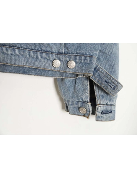 Stussy x Levis Stussi x Levis 23ss anniversary relief limited denim suit jacket,Stussy Jacket,Jacket,APPAREL