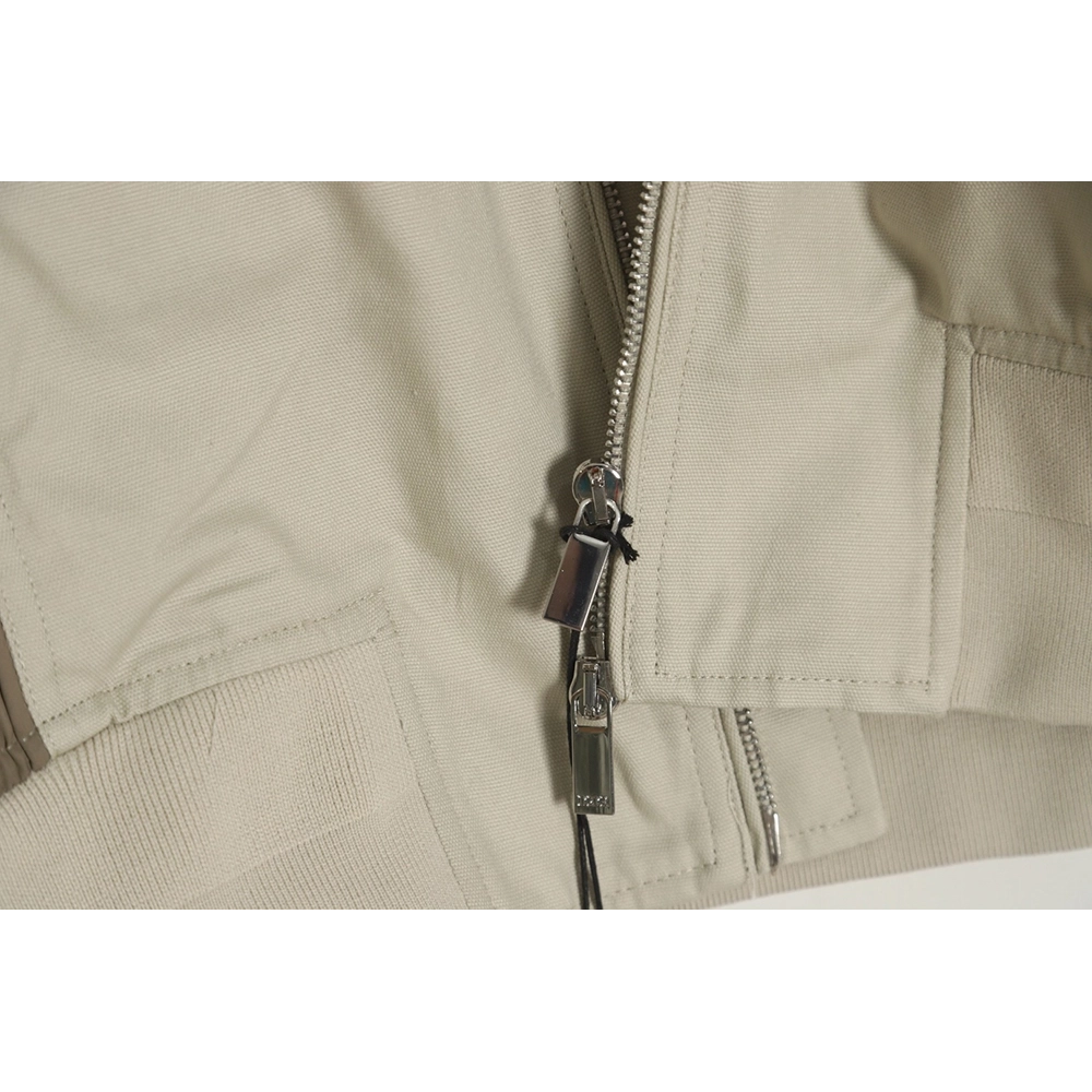 Dior 23ss autumn and winter new stand collar long sleeve flight jacket,Dior Jacket,Jacket,APPAREL
