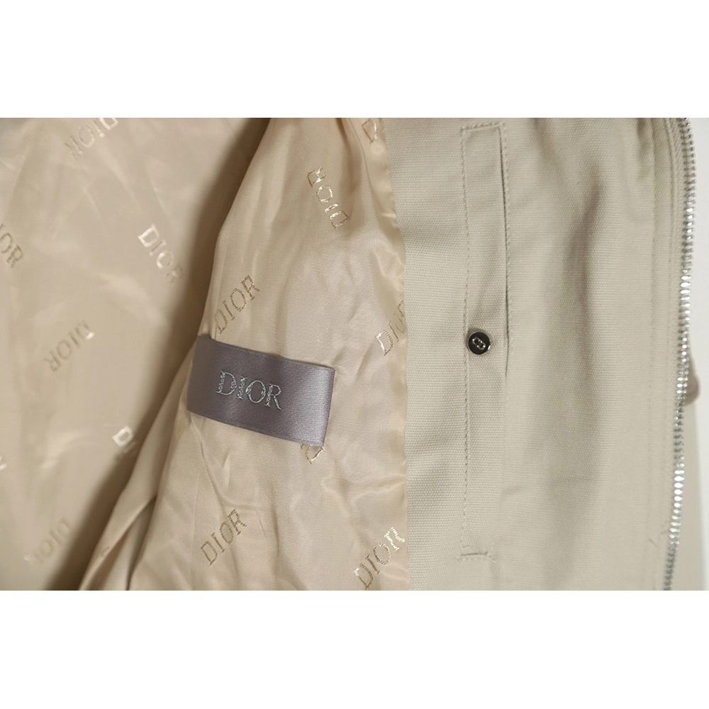 Dior 23ss autumn and winter new stand collar long sleeve flight jacket,Dior Jacket,Jacket,APPAREL