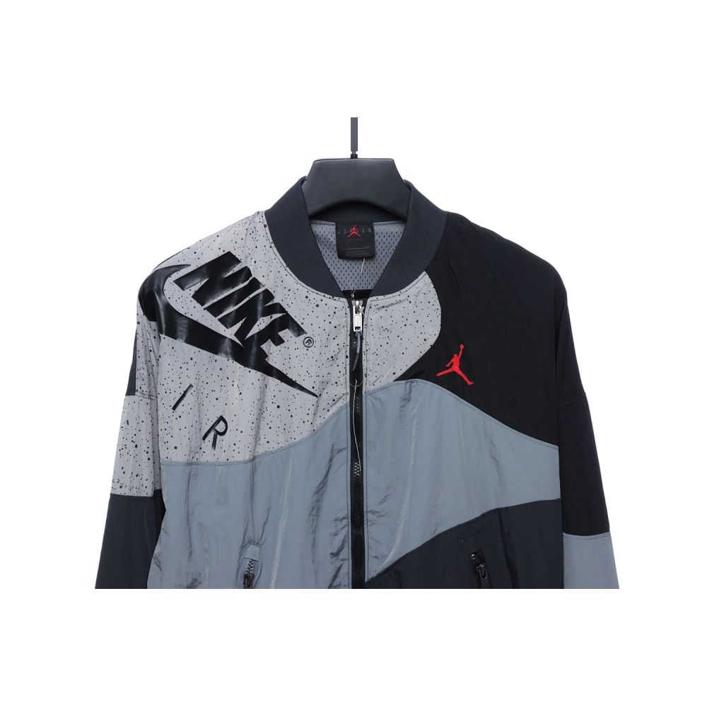 JORDAN PANELED CEMENT ZIP JACKET,Air Jordan Jacket,Jacket,APPAREL