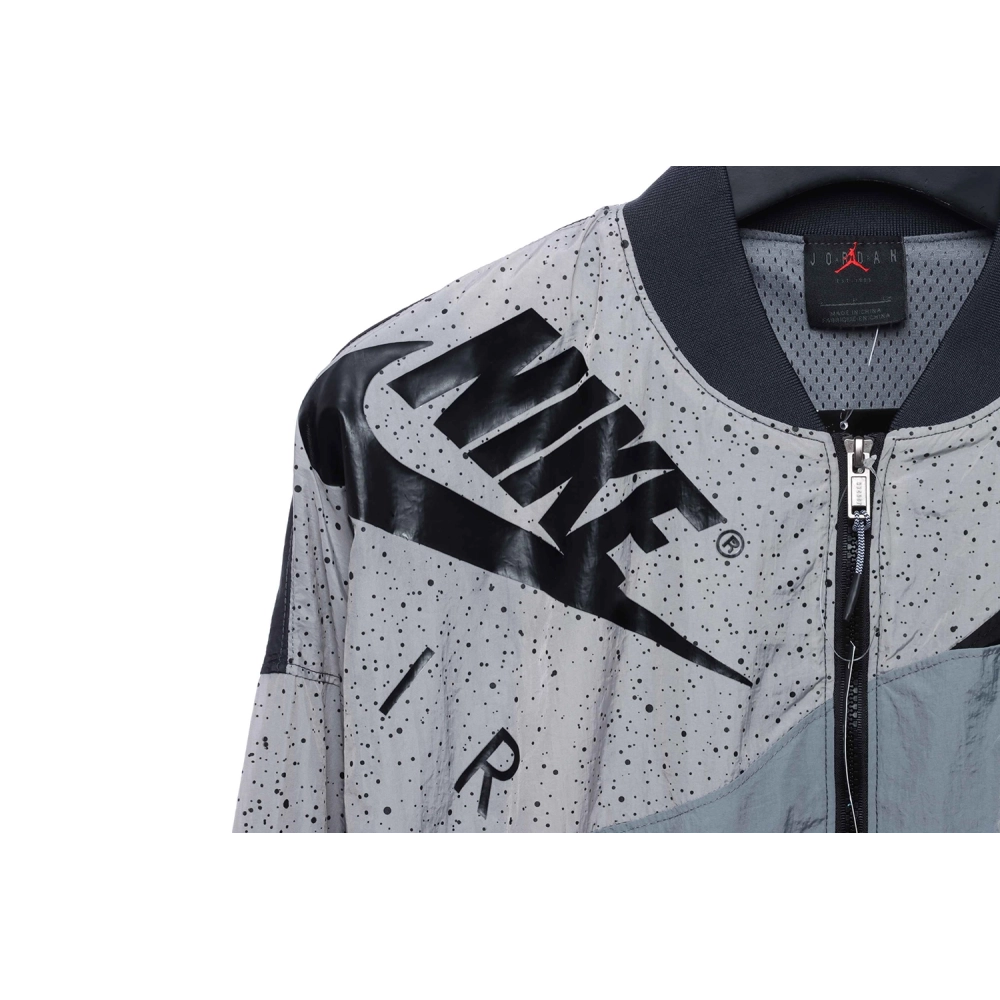 JORDAN PANELED CEMENT ZIP JACKET,Air Jordan Jacket,Jacket,APPAREL