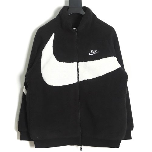 Nike Big Swoosh Big LOGO Polar fleece jacket TSK3,Nike Jacket,Jacket,APPAREL