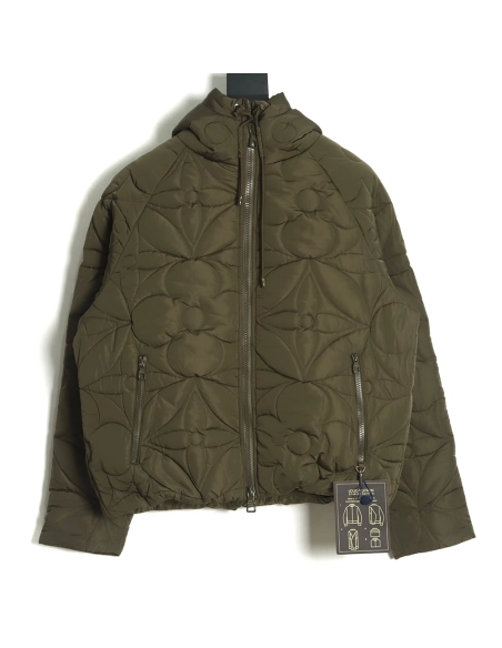 Louis vuitton embossed pattern cotton jacket,Louis Vuitton Jacket,Jacket,APPAREL