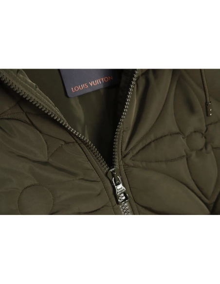 Louis vuitton embossed pattern cotton jacket,Louis Vuitton Jacket,Jacket,APPAREL