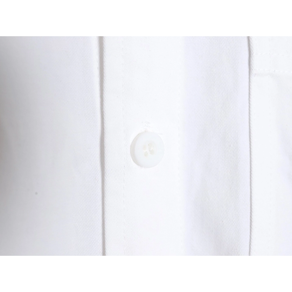 MLB Back Logo longsleeved shirt autumn heavy embroidered Oxford shirt jacket,MLB Jacket,Jacket,APPAREL