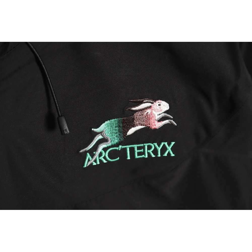 Arc`teryx Year of the Rabbit limited color logo hard shell jacket,Arcteryx Jacket,Jacket,APPAREL