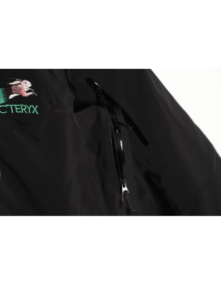 Arc`teryx Year of the Rabbit limited color logo hard shell jacket,Arcteryx Jacket,Jacket,APPAREL