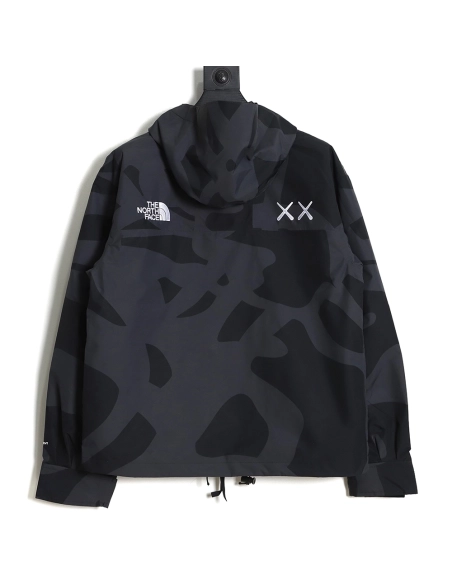 THE NORTH FACE x XX KAWS joint FW22 outdoor color matching hard shell hooded jacket TSK1,The North Face Jacket,Jacket,APPAREL