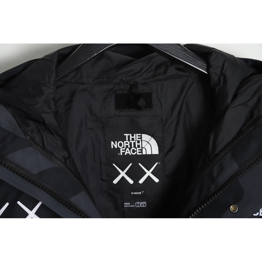 THE NORTH FACE x XX KAWS joint FW22 outdoor color matching hard shell hooded jacket TSK1,The North Face Jacket,Jacket,APPAREL