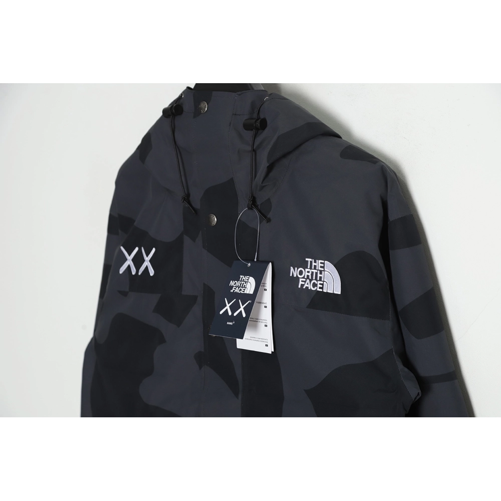 THE NORTH FACE x XX KAWS joint FW22 outdoor color matching hard shell hooded jacket TSK1,The North Face Jacket,Jacket,APPAREL