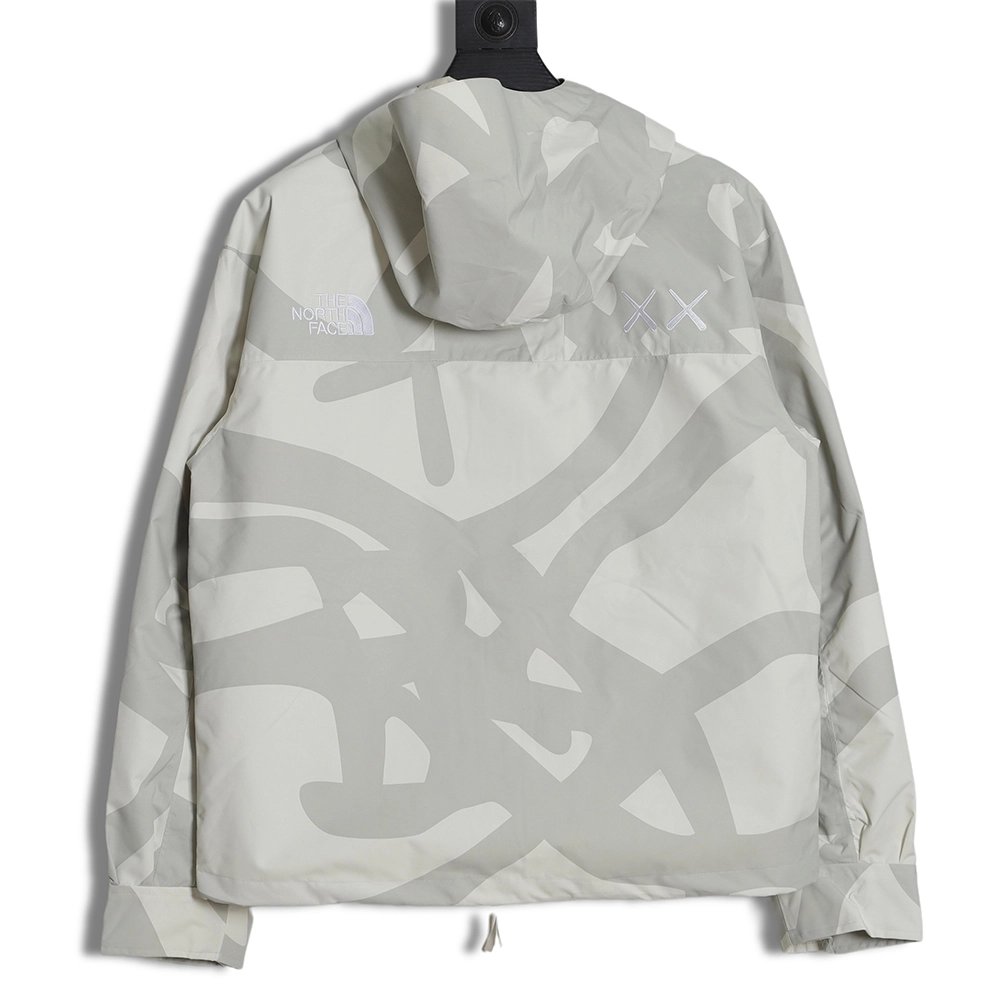 THE NORTH FACE x XX KAWS joint FW22 outdoor color matching hard shell hooded jacket,The North Face Jacket,Jacket,APPAREL