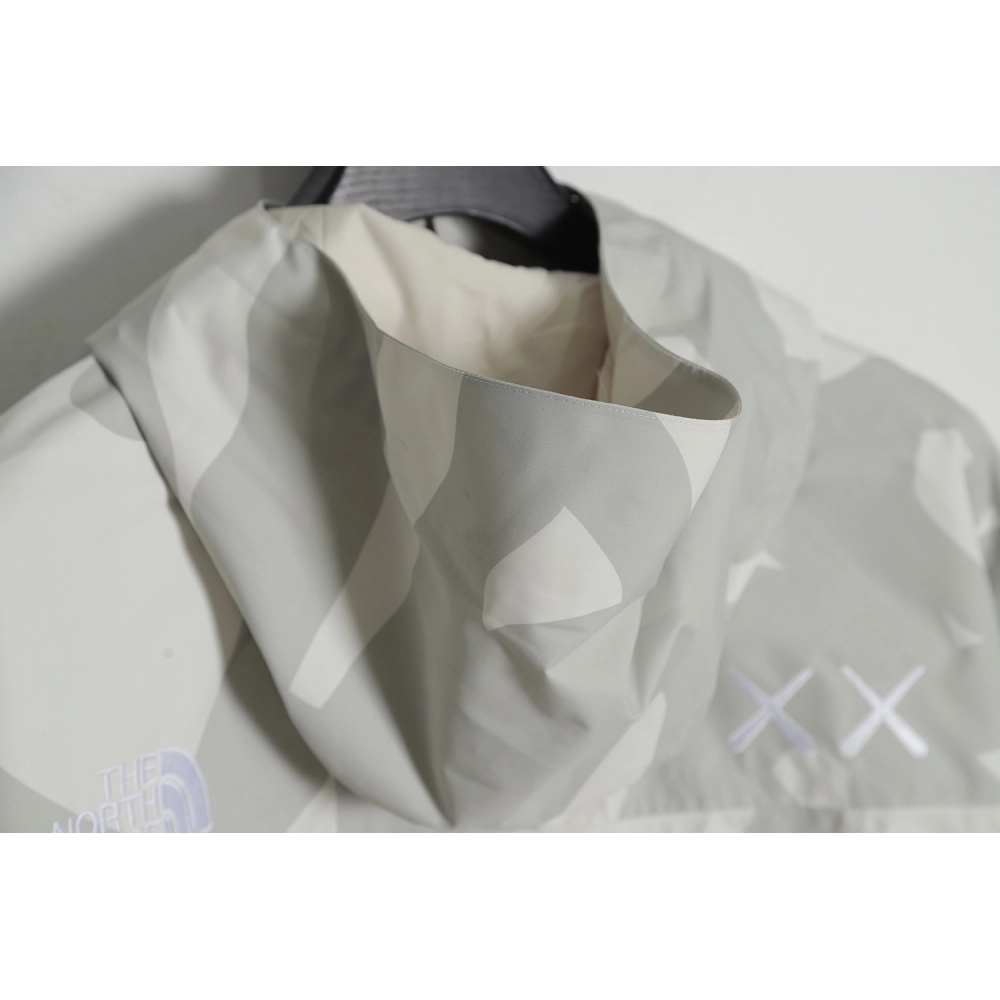 THE NORTH FACE x XX KAWS joint FW22 outdoor color matching hard shell hooded jacket,The North Face Jacket,Jacket,APPAREL