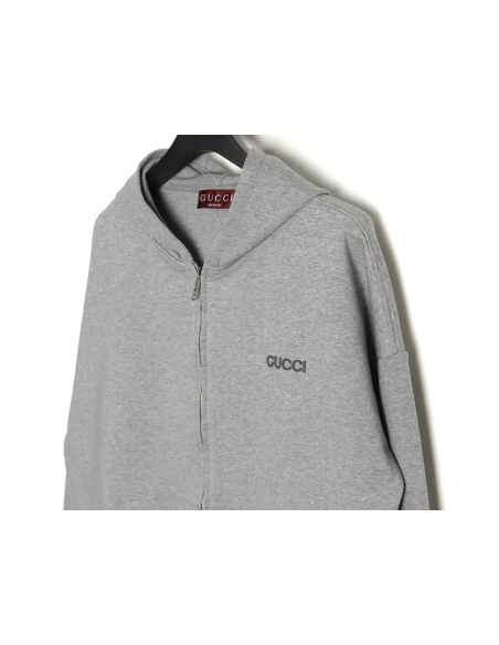 Gucci Small Logo Hooded ZipUp Jacket,Gucci Jacket,Jacket,APPAREL