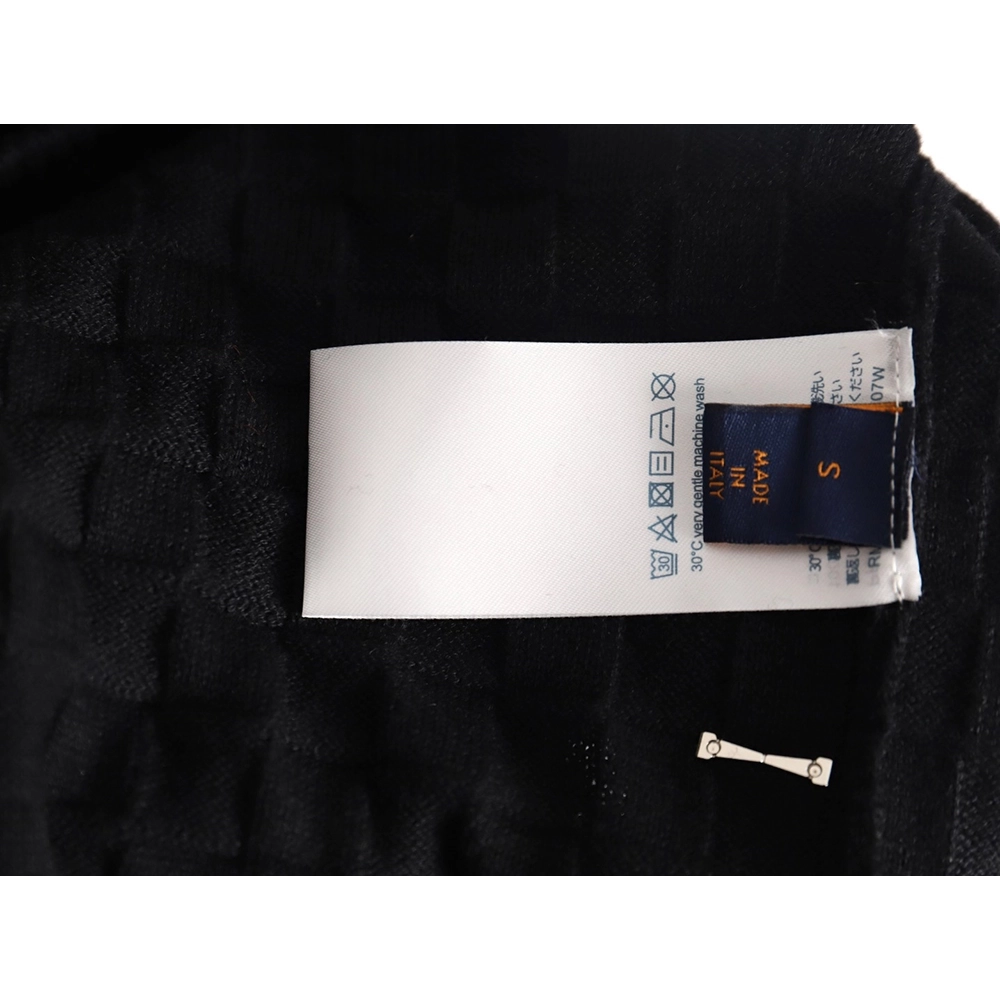 Louis Vuitton 23FW waffle embossed zipper jacket,Louis Vuitton Jacket,Jacket,APPAREL