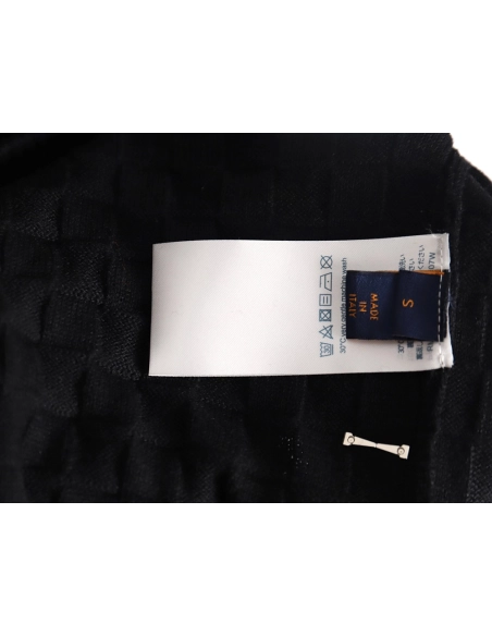 Louis Vuitton 23FW waffle embossed zipper jacket,Louis Vuitton Jacket,Jacket,APPAREL