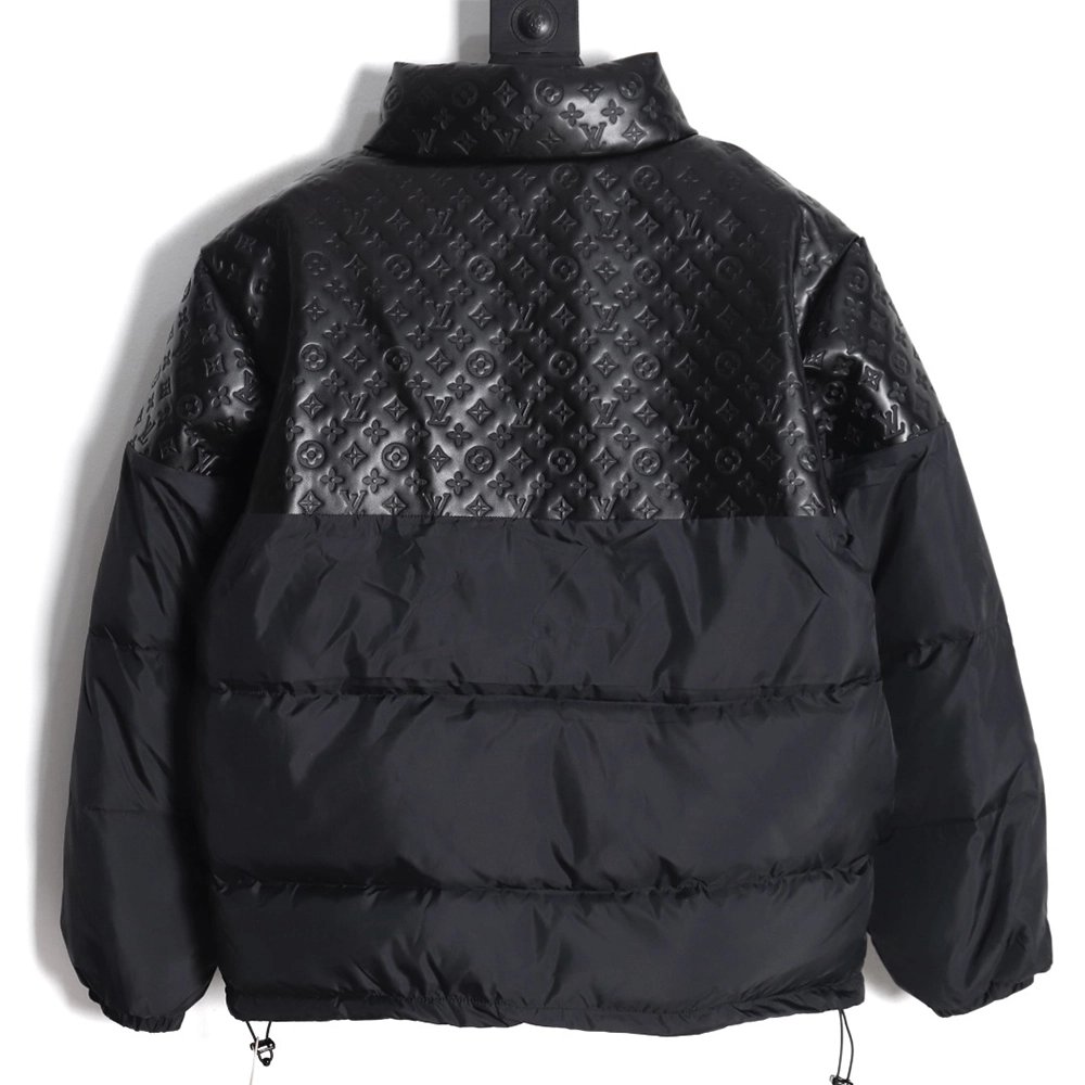 Louis Vuitton new patchwork embossed down jacket,Louis Vuitton Jacket,Jacket,APPAREL
