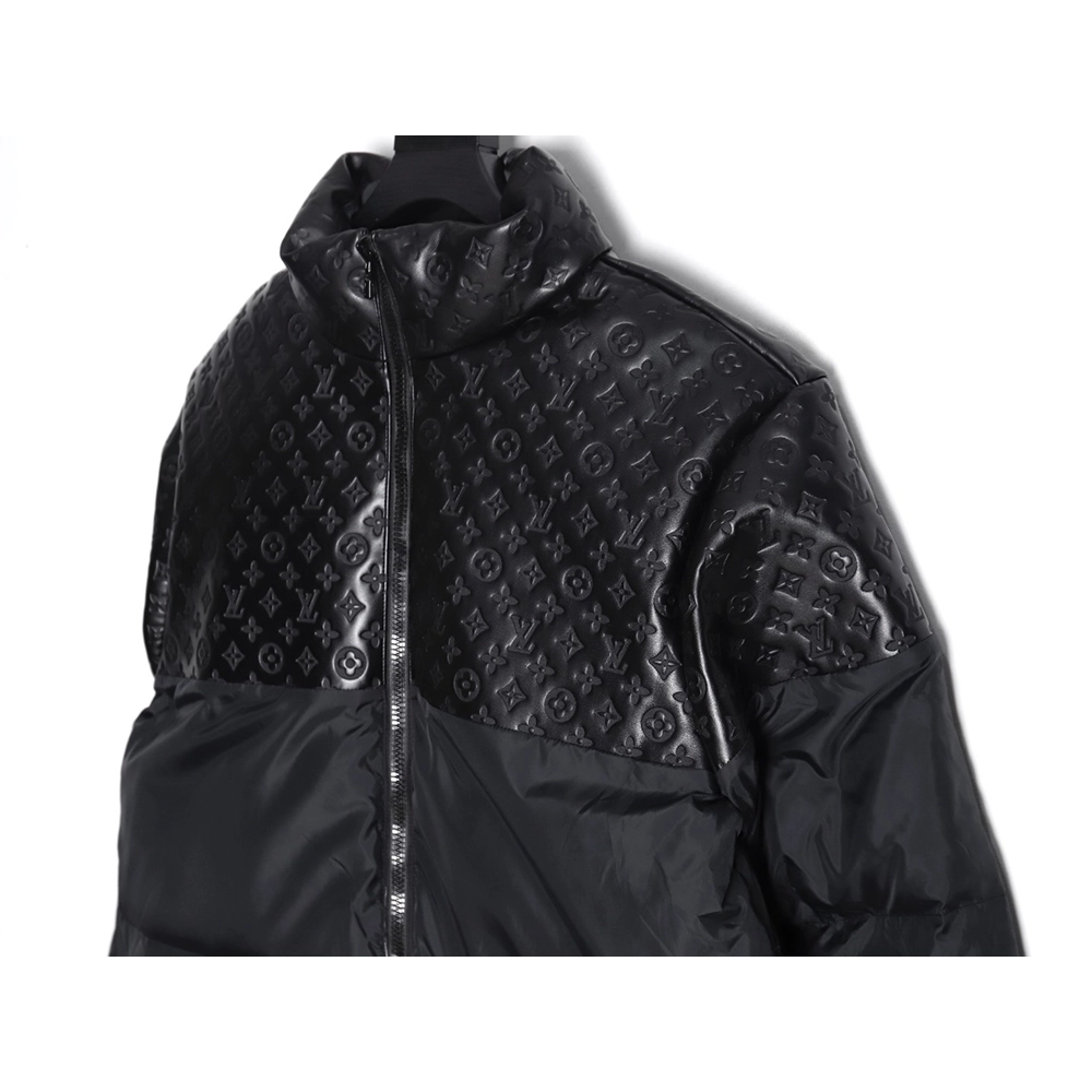 Louis Vuitton new patchwork embossed down jacket,Louis Vuitton Jacket,Jacket,APPAREL