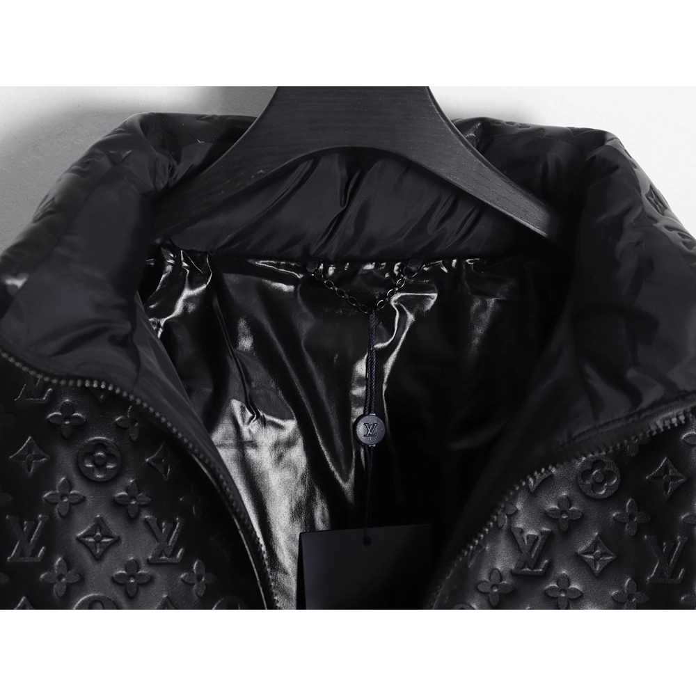 Louis Vuitton new patchwork embossed down jacket,Louis Vuitton Jacket,Jacket,APPAREL