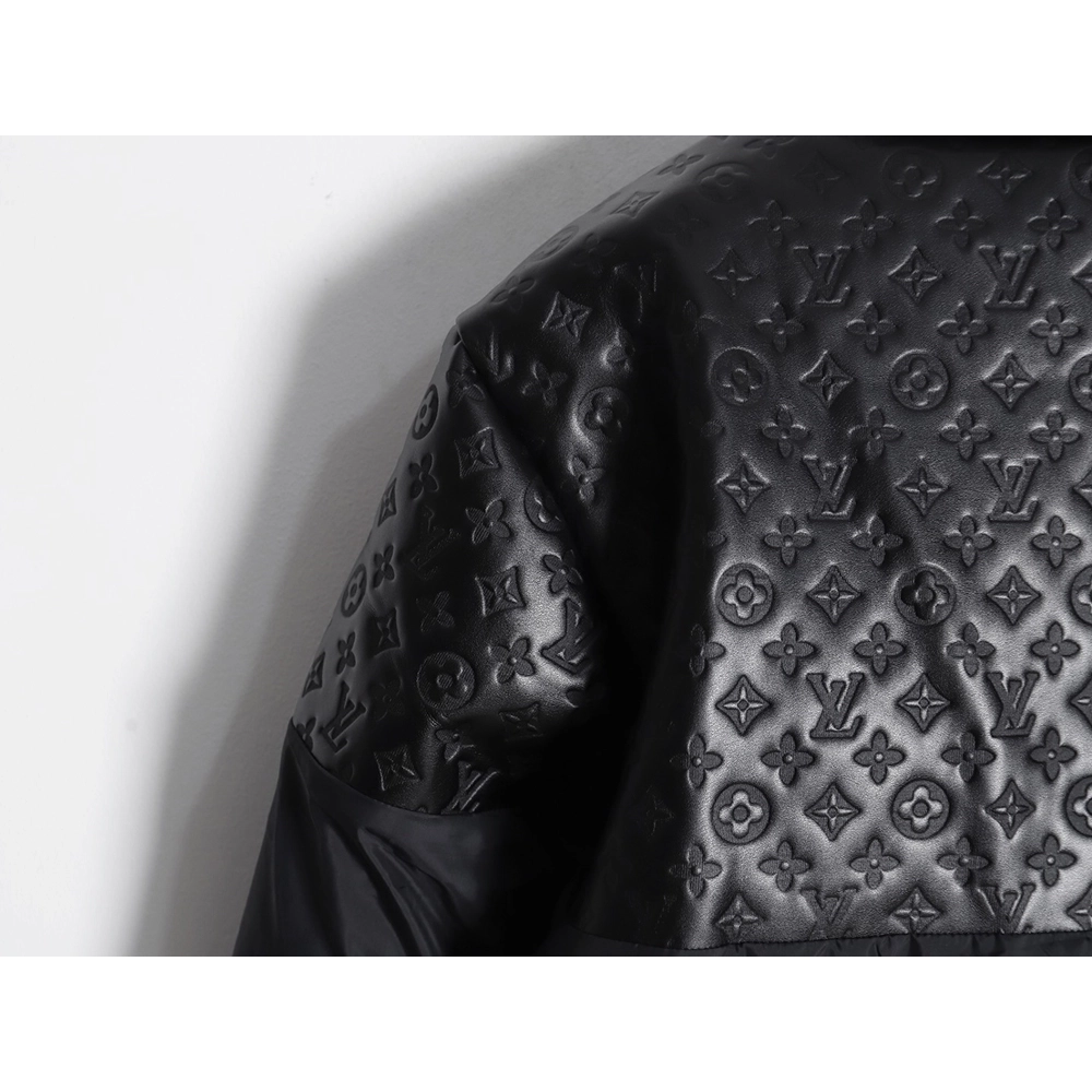 Louis Vuitton new patchwork embossed down jacket,Louis Vuitton Jacket,Jacket,APPAREL