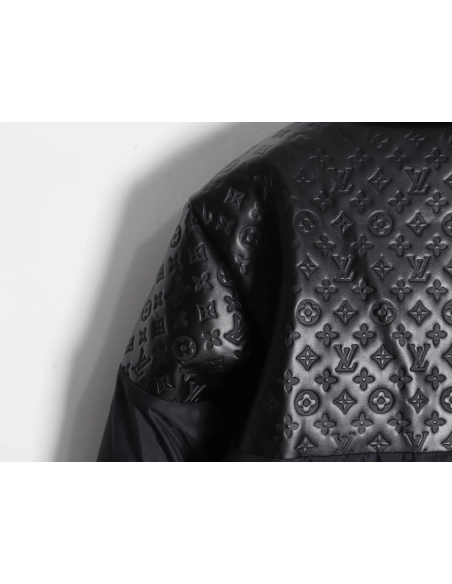 Louis Vuitton new patchwork embossed down jacket,Louis Vuitton Jacket,Jacket,APPAREL