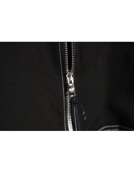 Prada PRD 23FW contrast topstitch canvas jacket,Prada Jacket,Jacket,APPAREL