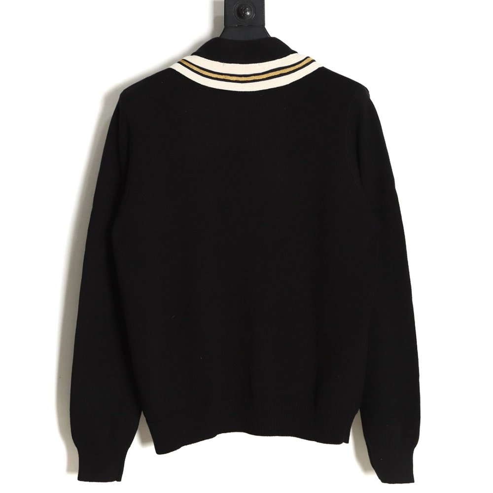 Gucci 23Fw Chest Bee Wool Cardigan Jacket,Gucci Jacket,Jacket,APPAREL