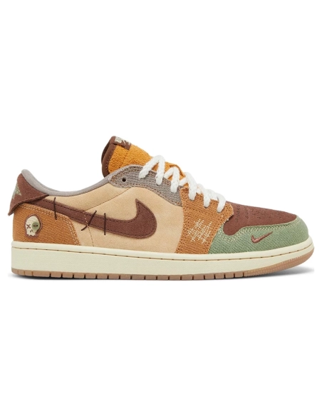 ZION WILLIAMSON X AIR JORDAN 1 RETRO LOW OG VOODOO DZ7292-200,AIR JORDAN 1 LOW,Air Jordan