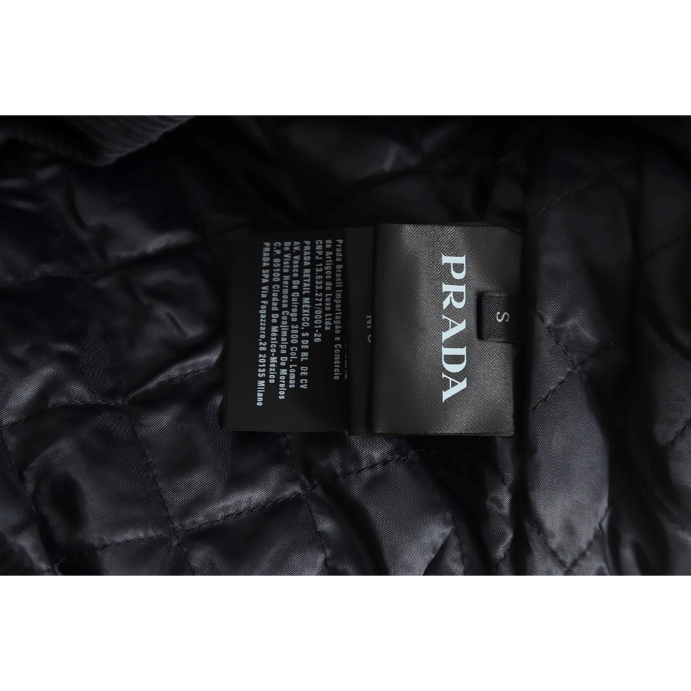 PRADA 23FW pocket corduroy longsleeved shirt jacket navy blue,Prada Jacket,Jacket,APPAREL