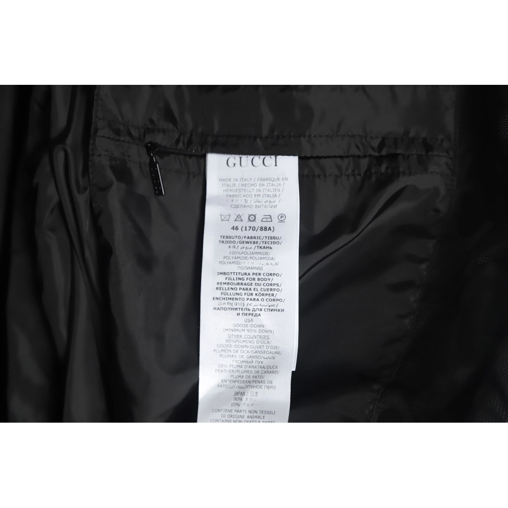 Gucci 22FW shadow jacquard down jacket TSK1,Gucci Jacket,Jacket,APPAREL