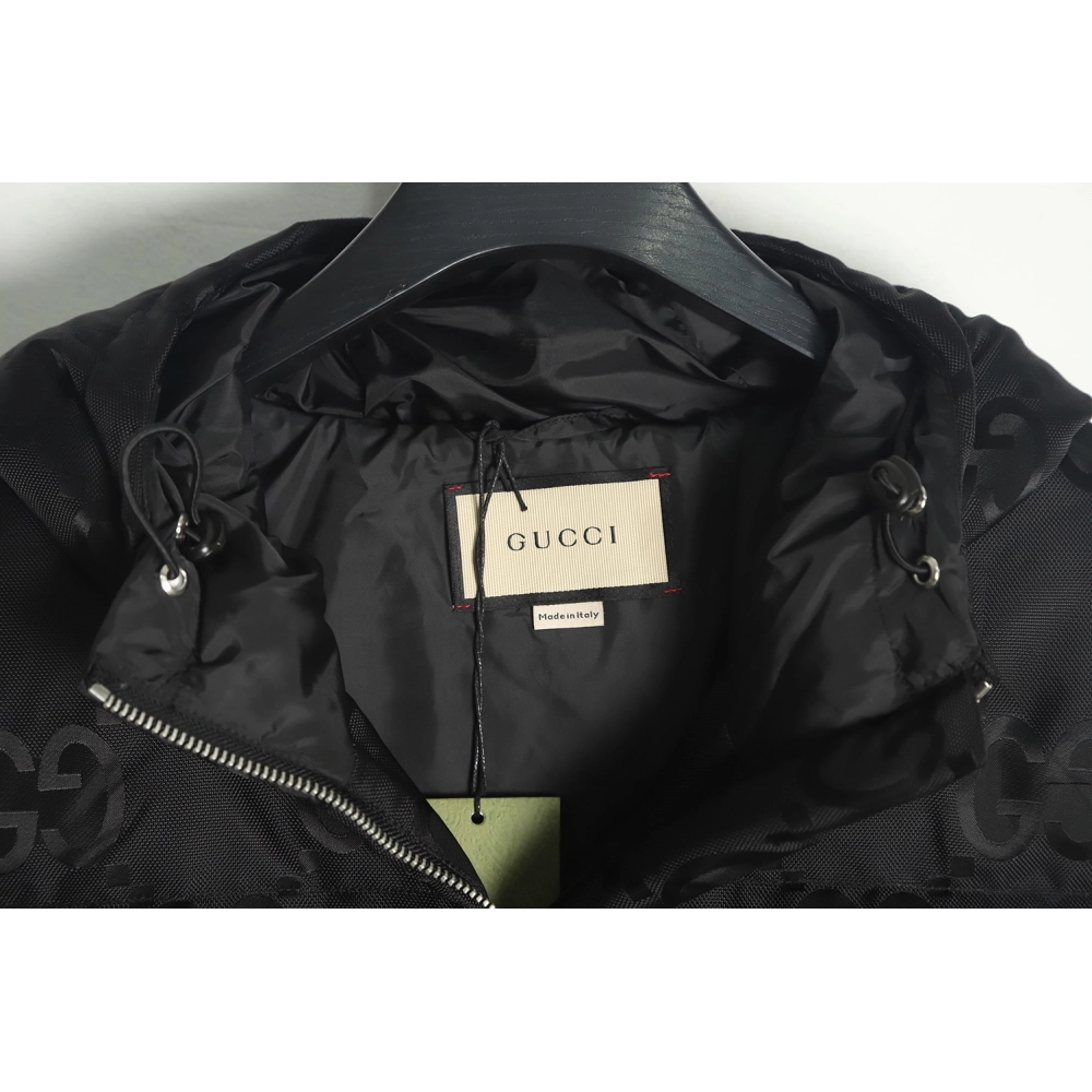 Gucci 22FW shadow jacquard down jacket TSK1,Gucci Jacket,Jacket,APPAREL