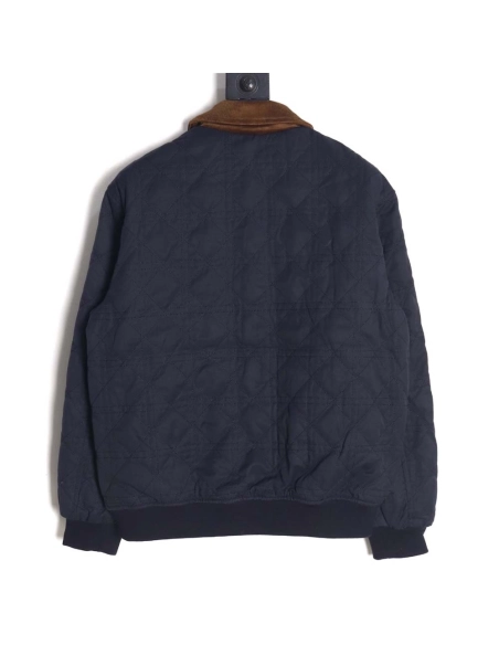 DIOR Mens Quilted Embroidered Short Bomber Jacket,Dior Jacket,Jacket,APPAREL