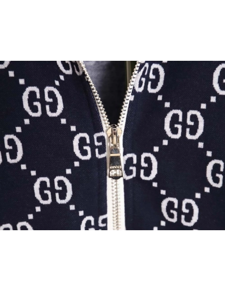 GUCCI\Gucci Gucci classic allover jacquard logo suit jacket,Gucci Jacket,Jacket,APPAREL