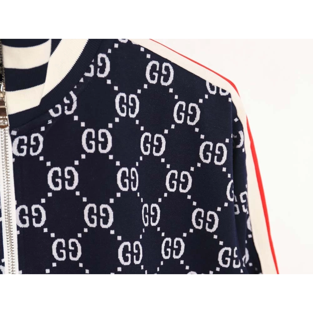 GUCCI\Gucci Gucci classic allover jacquard logo suit jacket,Gucci Jacket,Jacket,APPAREL