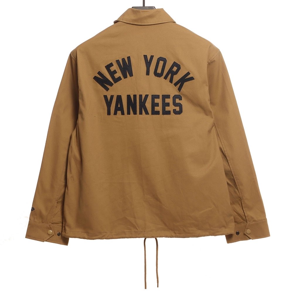 MLB cobranded front and rear embroidered jacket,MLB Jacket,Jacket,APPAREL