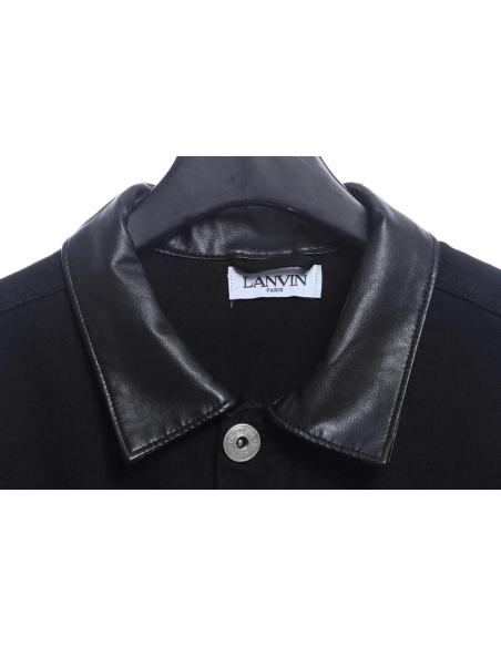 Lanvin joint GD limited capsule graffiti denim jacket,Lanvin Jacket,Jacket,APPAREL