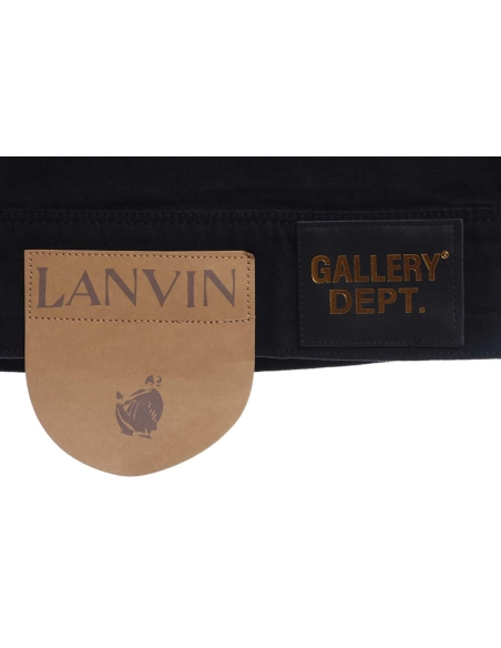 Lanvin joint GD limited capsule graffiti denim jacket,Lanvin Jacket,Jacket,APPAREL