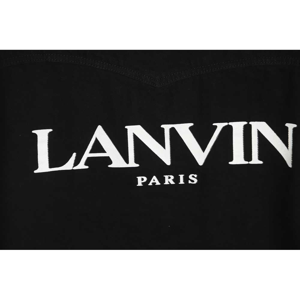 LANVIN Lanvin joint GD limited capsule graffiti denim jacket,Lanvin Jacket,Jacket,APPAREL