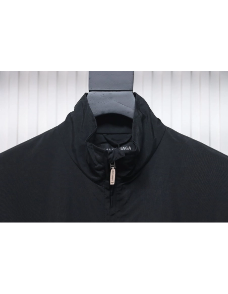 Balenciaga Blurred Lettering Print Track Jacket,Balenciaga Jacket,Jacket,APPAREL