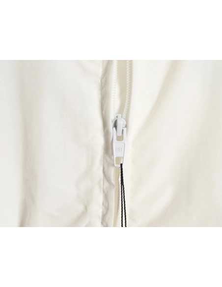 Balenciaga mirrored lettering embroidered windbreaker jacket,Balenciaga Jacket,Jacket,APPAREL