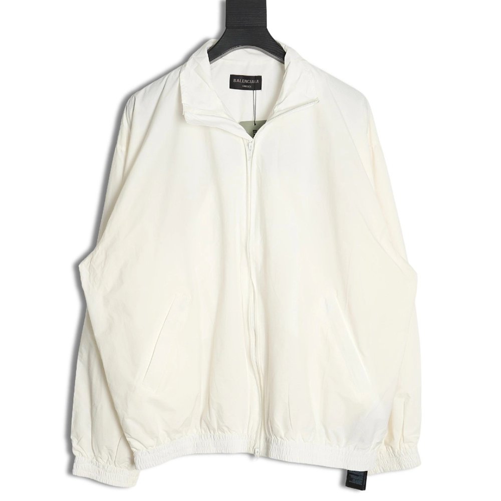 Balenciaga Double B Black Tape Waterproof Jacket,Balenciaga Jacket,Jacket,APPAREL