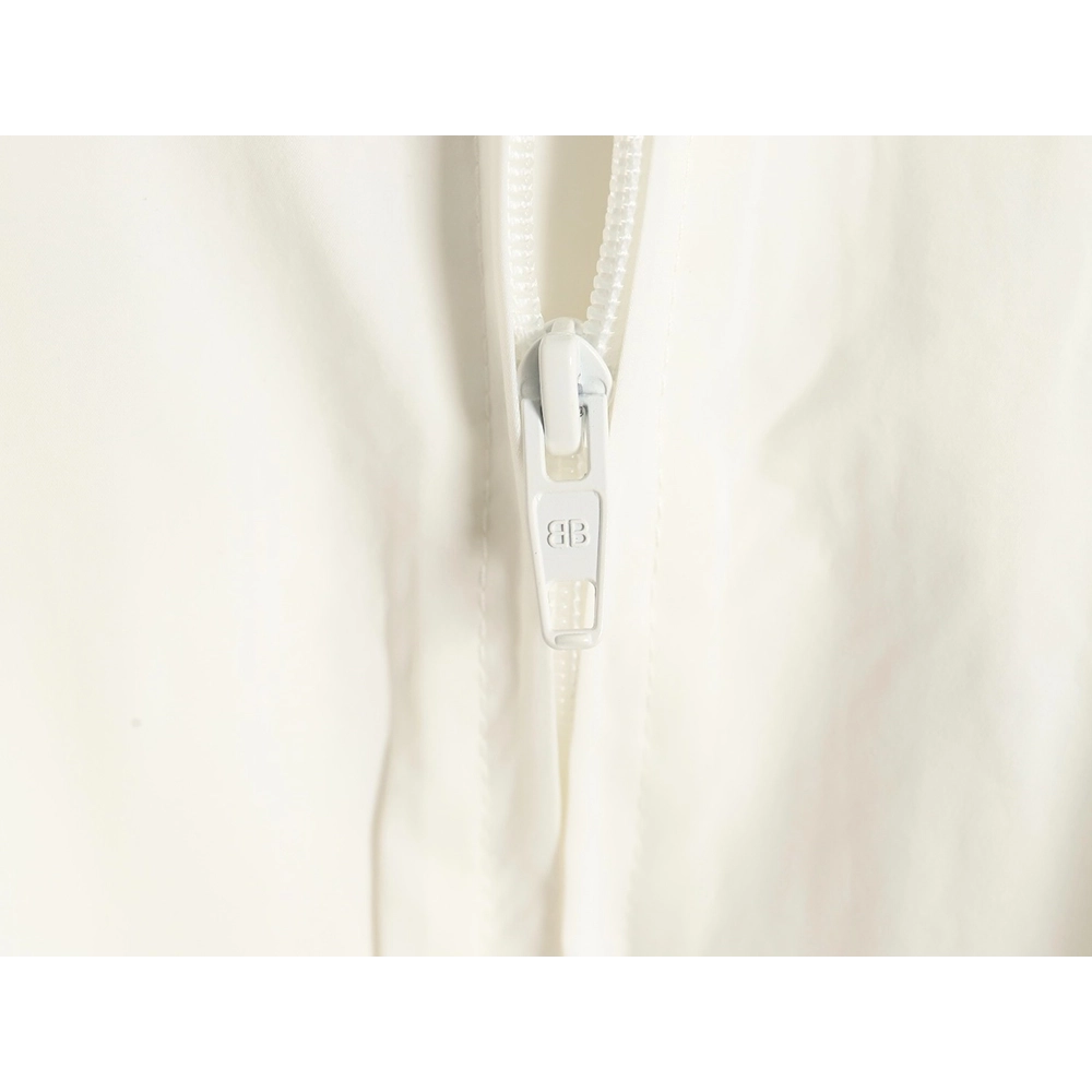 Balenciaga Double B Black Tape Waterproof Jacket,Balenciaga Jacket,Jacket,APPAREL