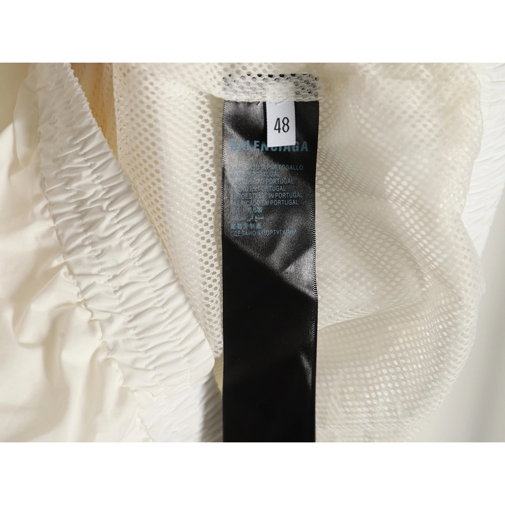 Balenciaga Double B Black Tape Waterproof Jacket,Balenciaga Jacket,Jacket,APPAREL