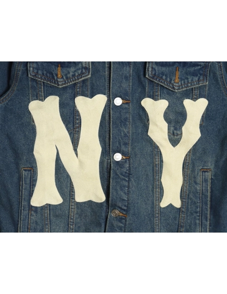 Gucci Yankees joint embroidered patch jacket,Gucci Jacket,Jacket,APPAREL